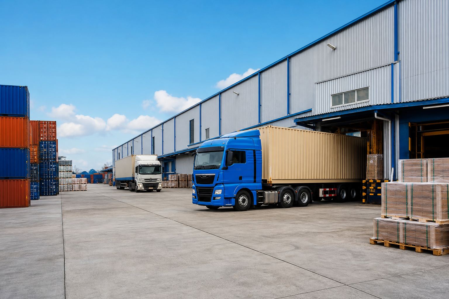 RNK logistics warehouse and freight operations